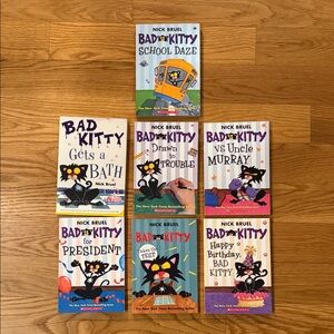 Bad Kitty Book Set by Nick Bruel